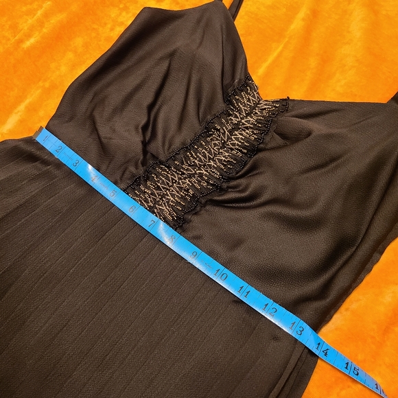 I HEART RONSON black accordion pleated dress - Picture 7 of 10